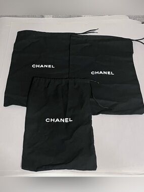 Chanel Dust Bags set of 3
